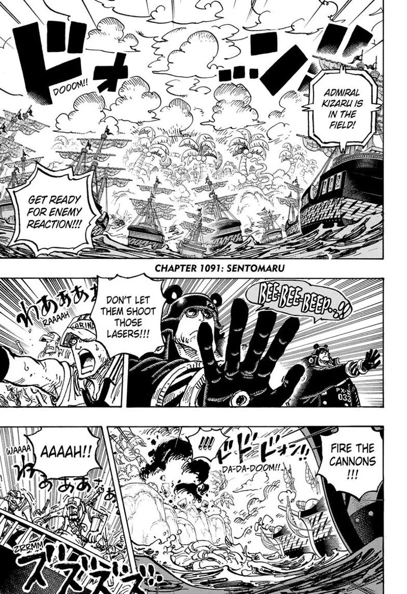 One Piece chapter 1091