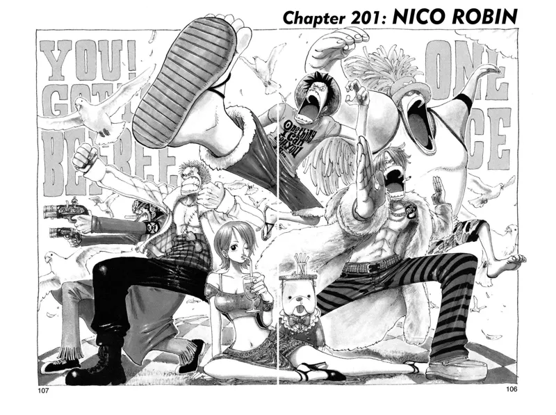 One Piece chapter 201