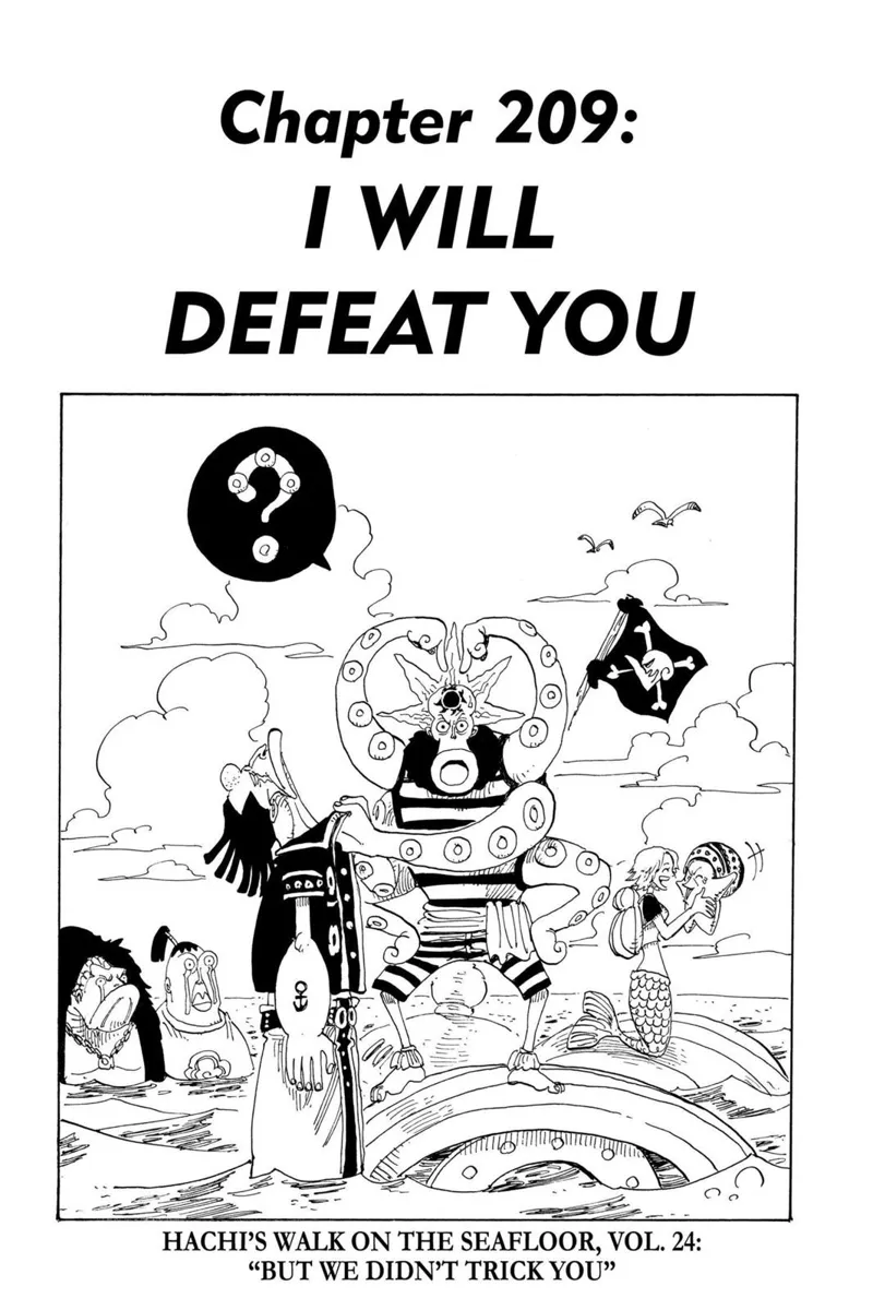 One Piece chapter 209