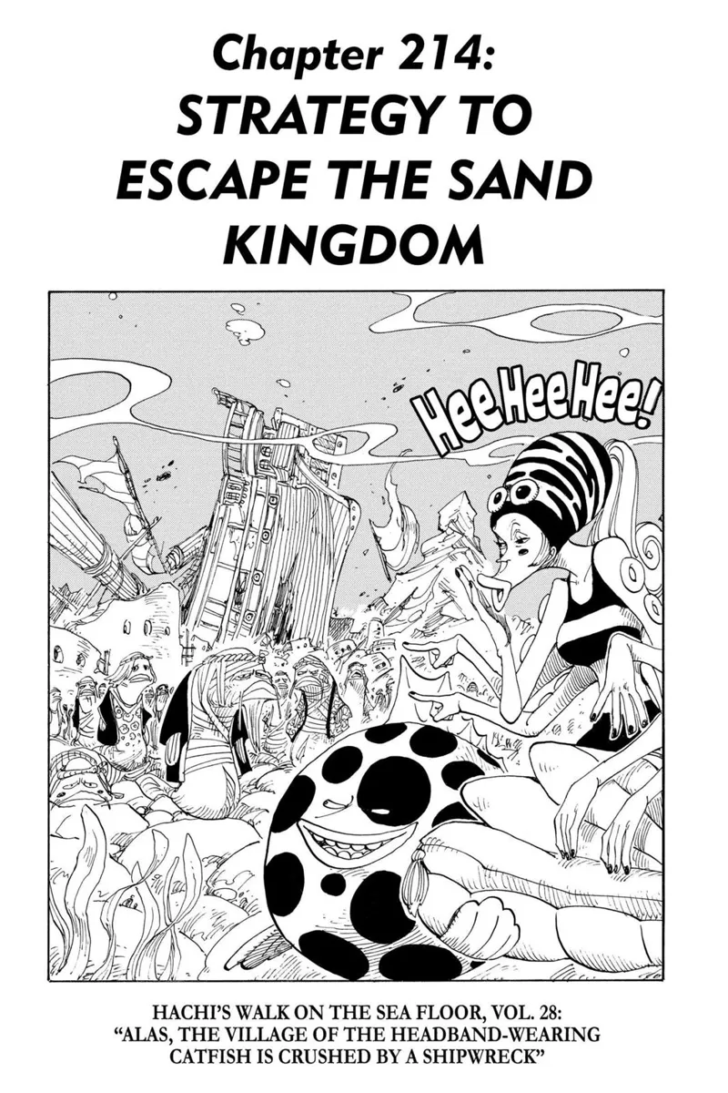 One Piece chapter 214