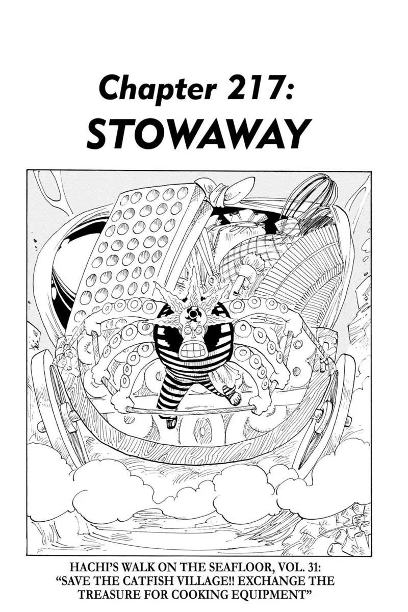 One Piece chapter 217