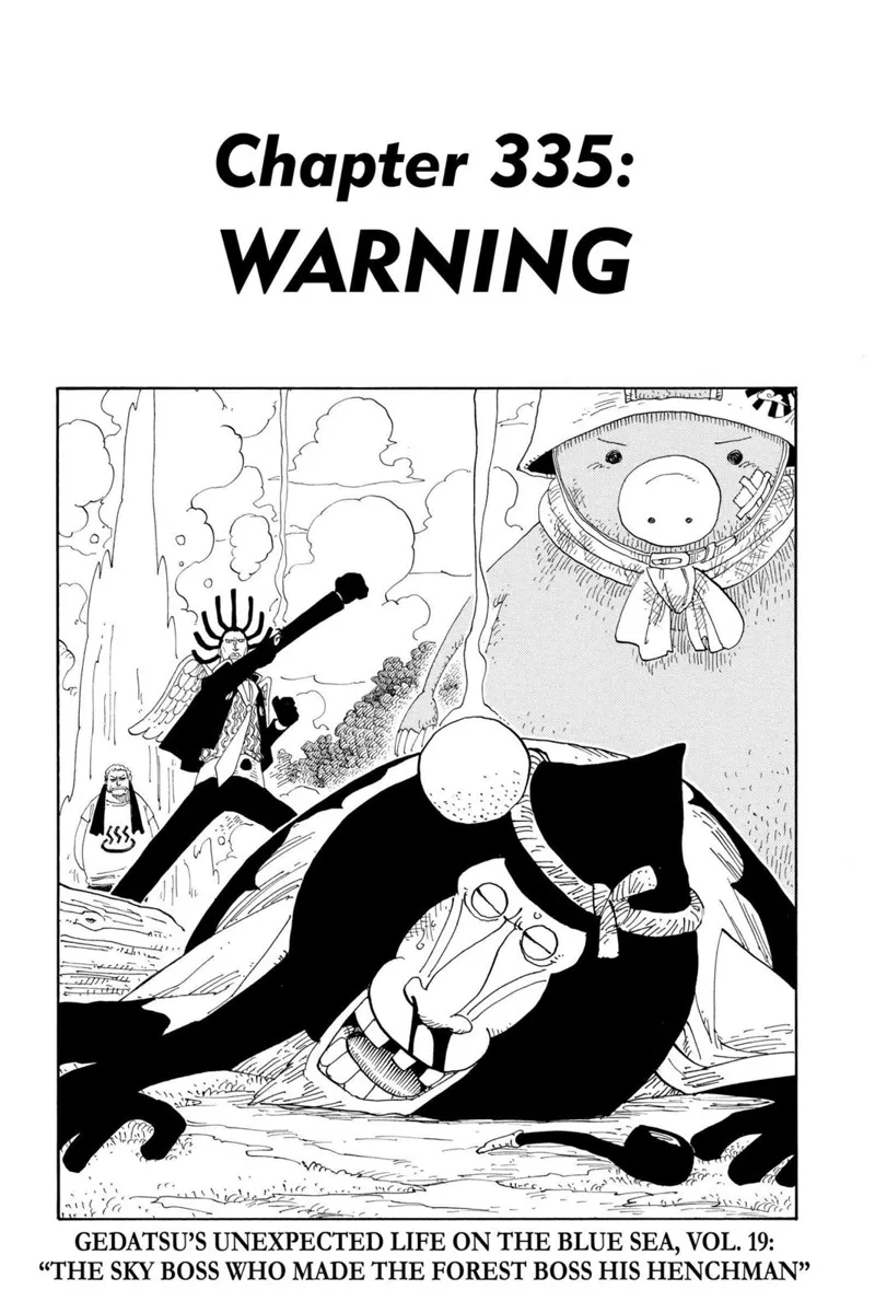 One Piece chapter 335