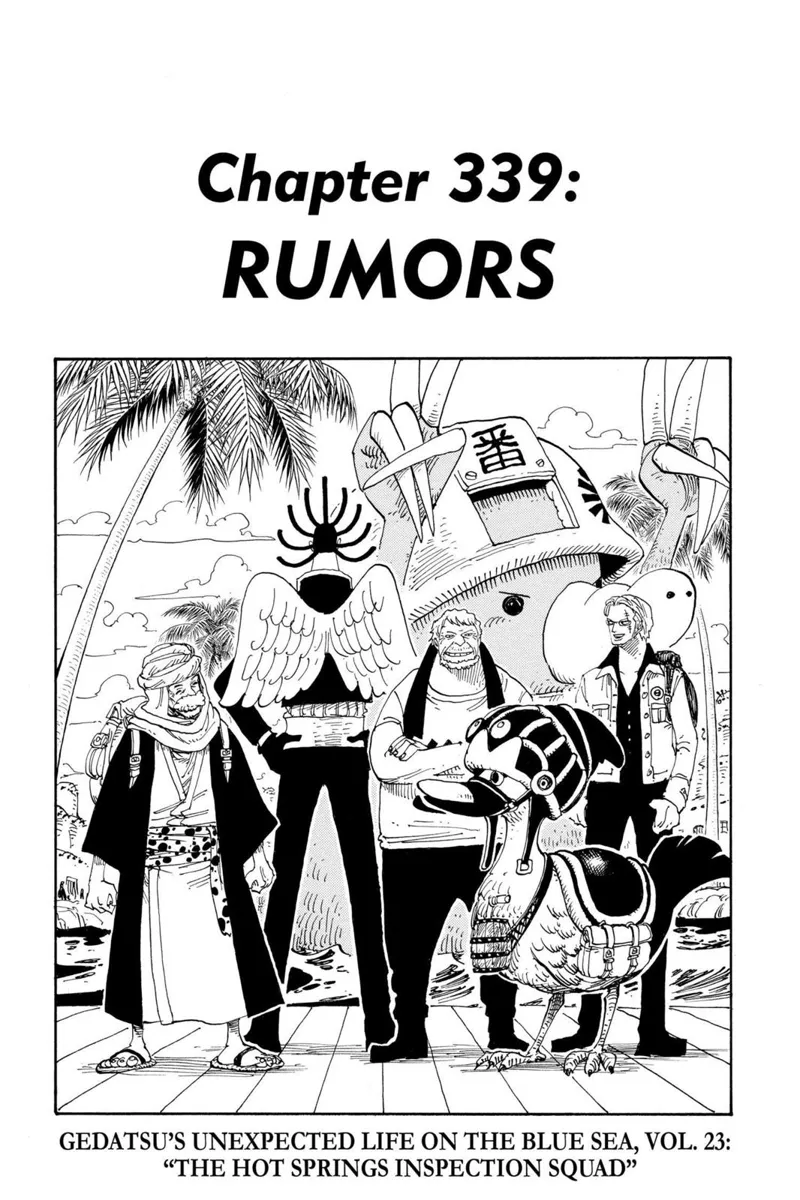 One Piece chapter 339