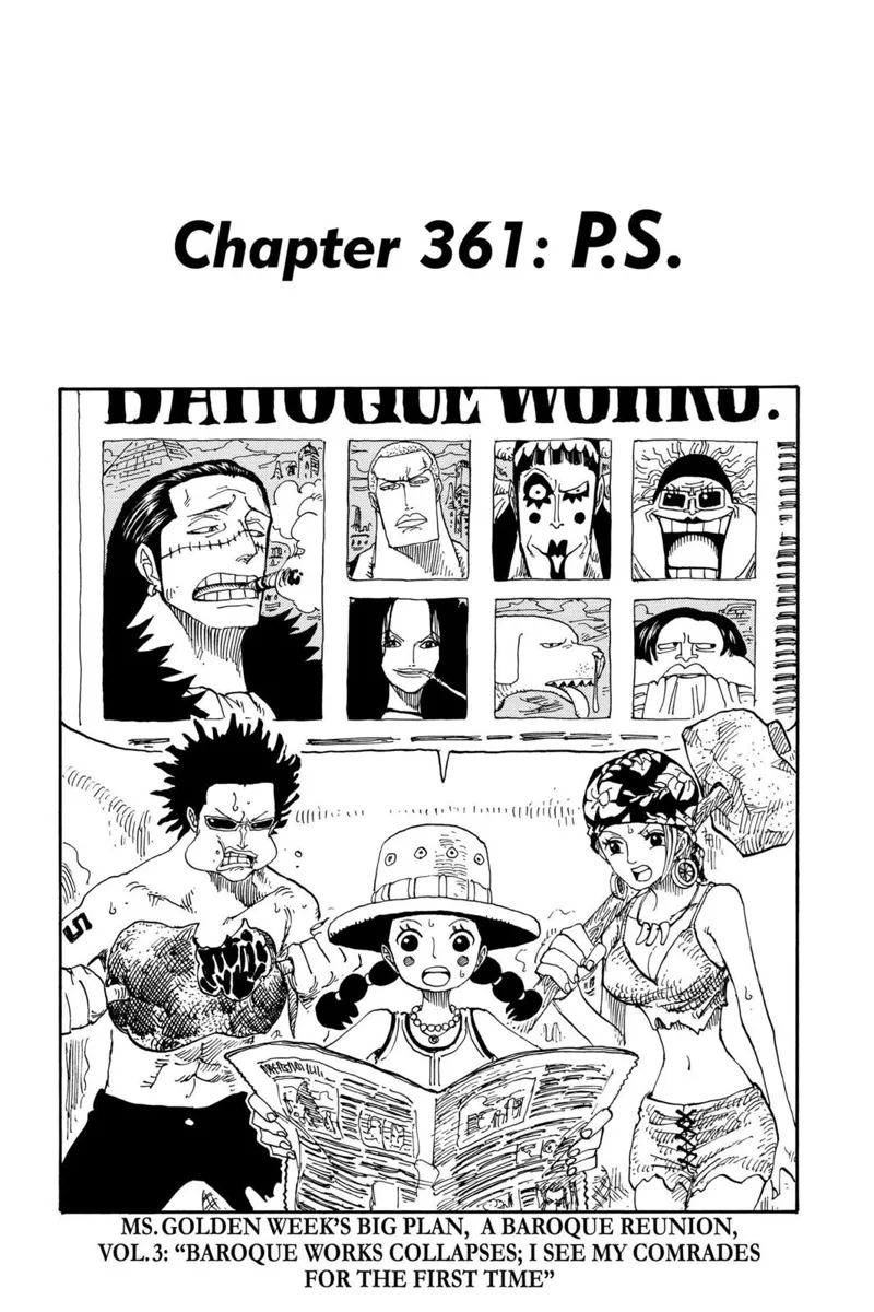 One Piece chapter 361