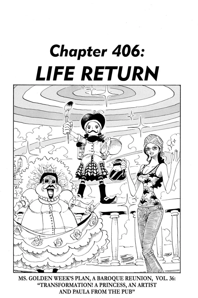 One Piece chapter 406