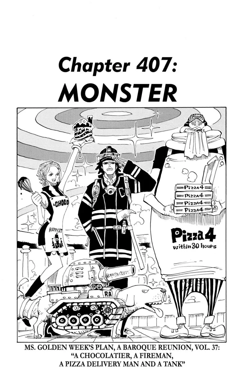 One Piece chapter 407