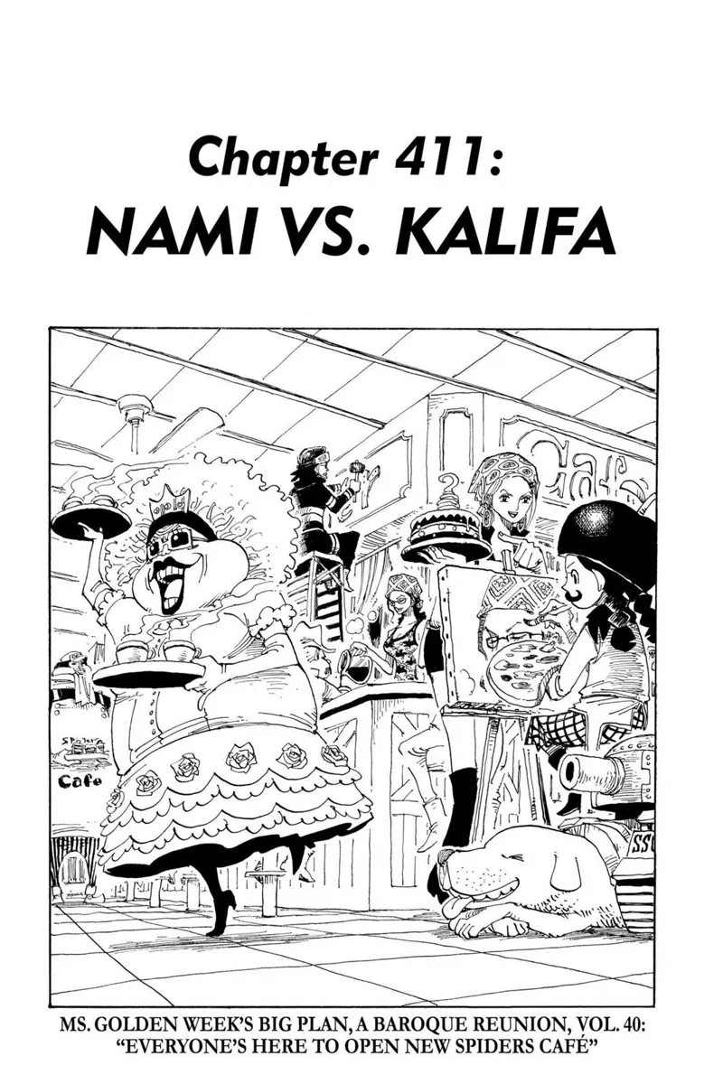 One Piece chapter 411