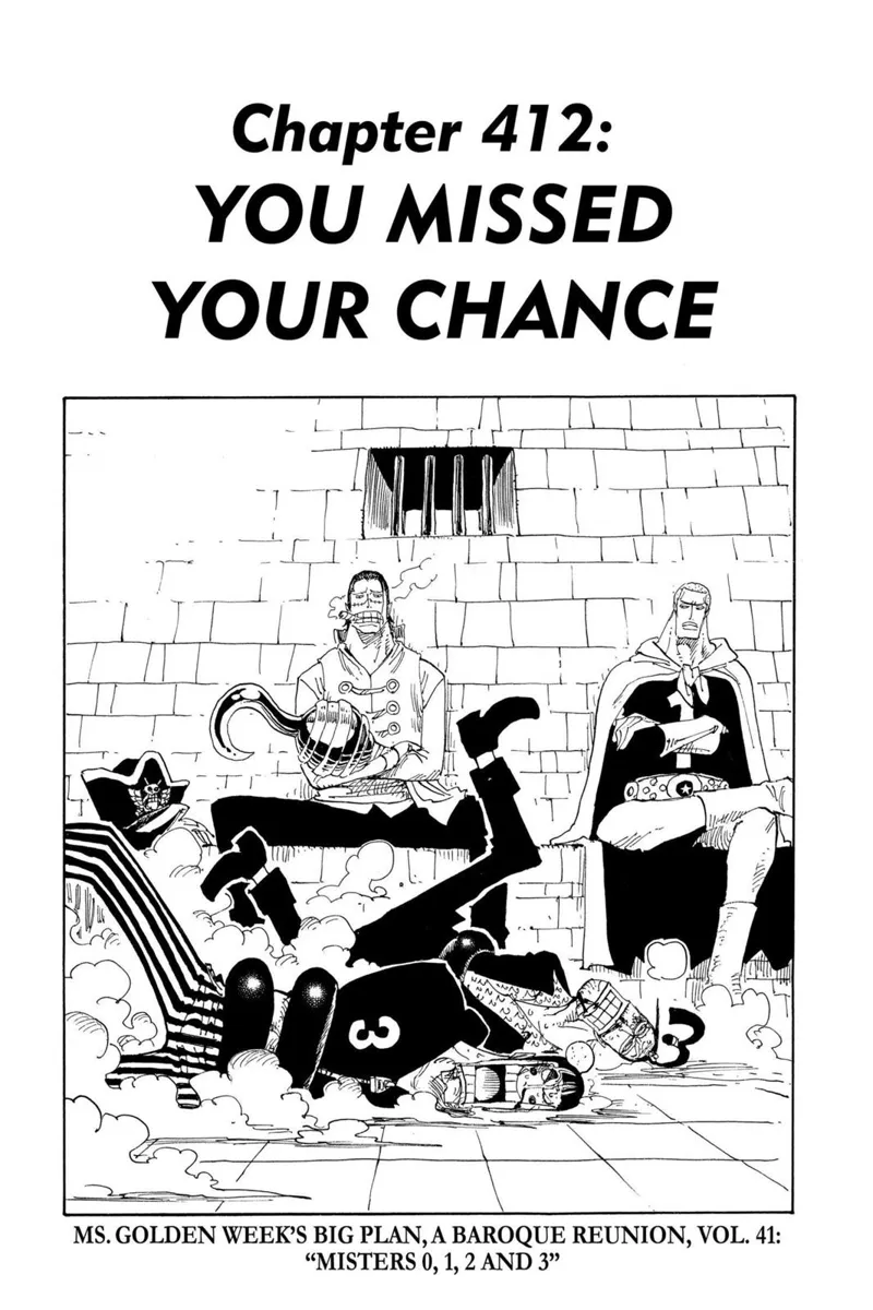 One Piece chapter 412