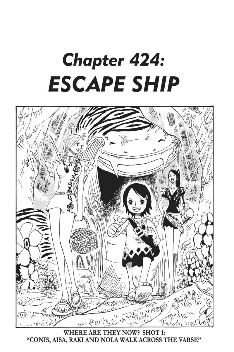 One Piece chapter 424