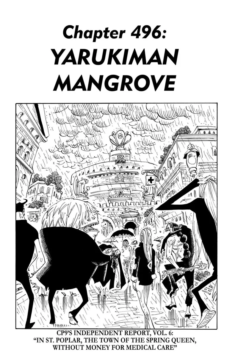 One Piece chapter 496