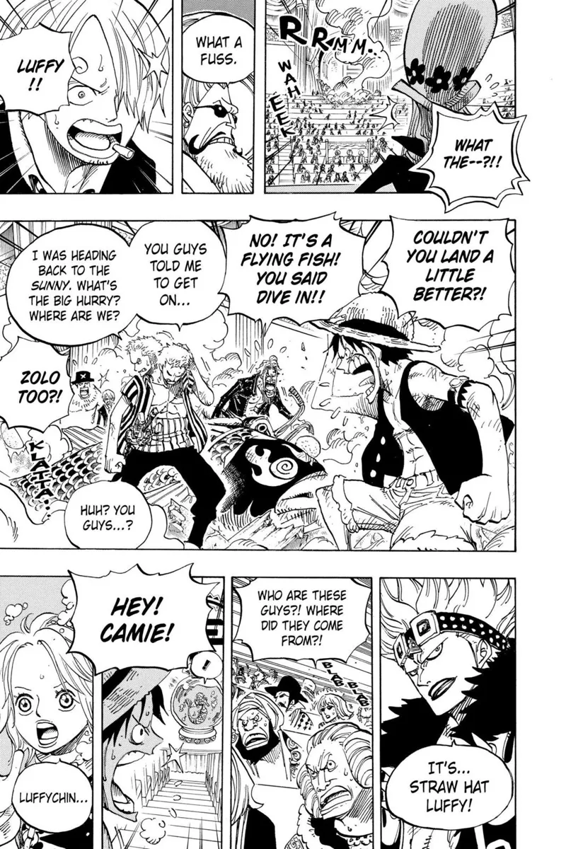 One Piece chapter 502