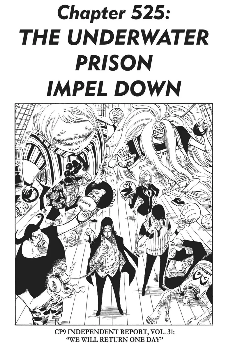 One Piece chapter 525