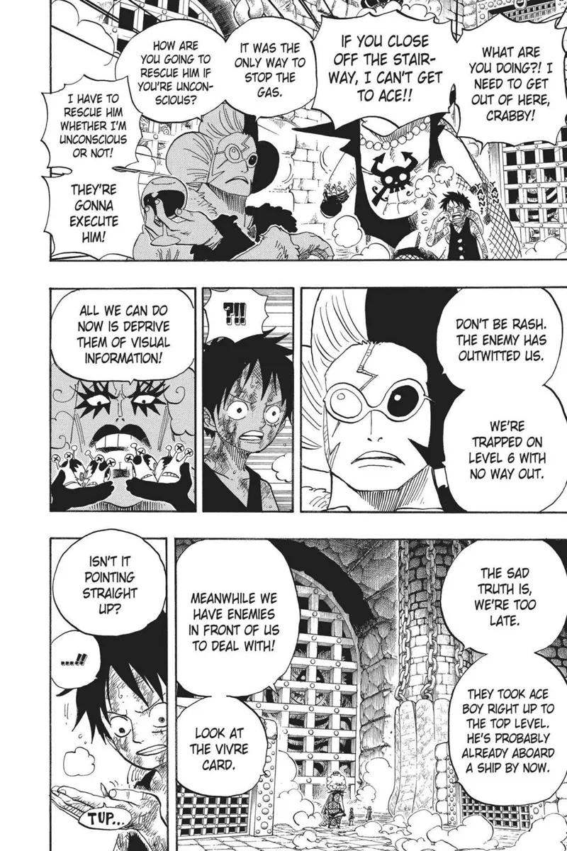 One Piece chapter 540