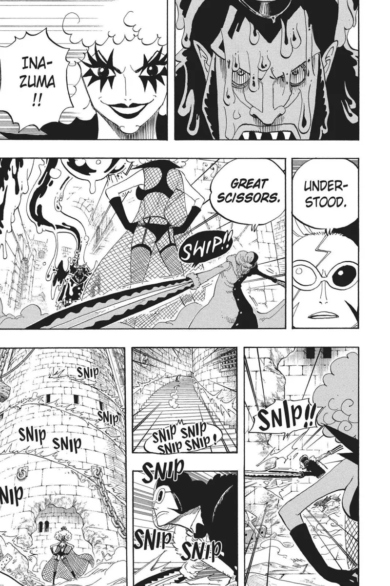 One Piece chapter 545