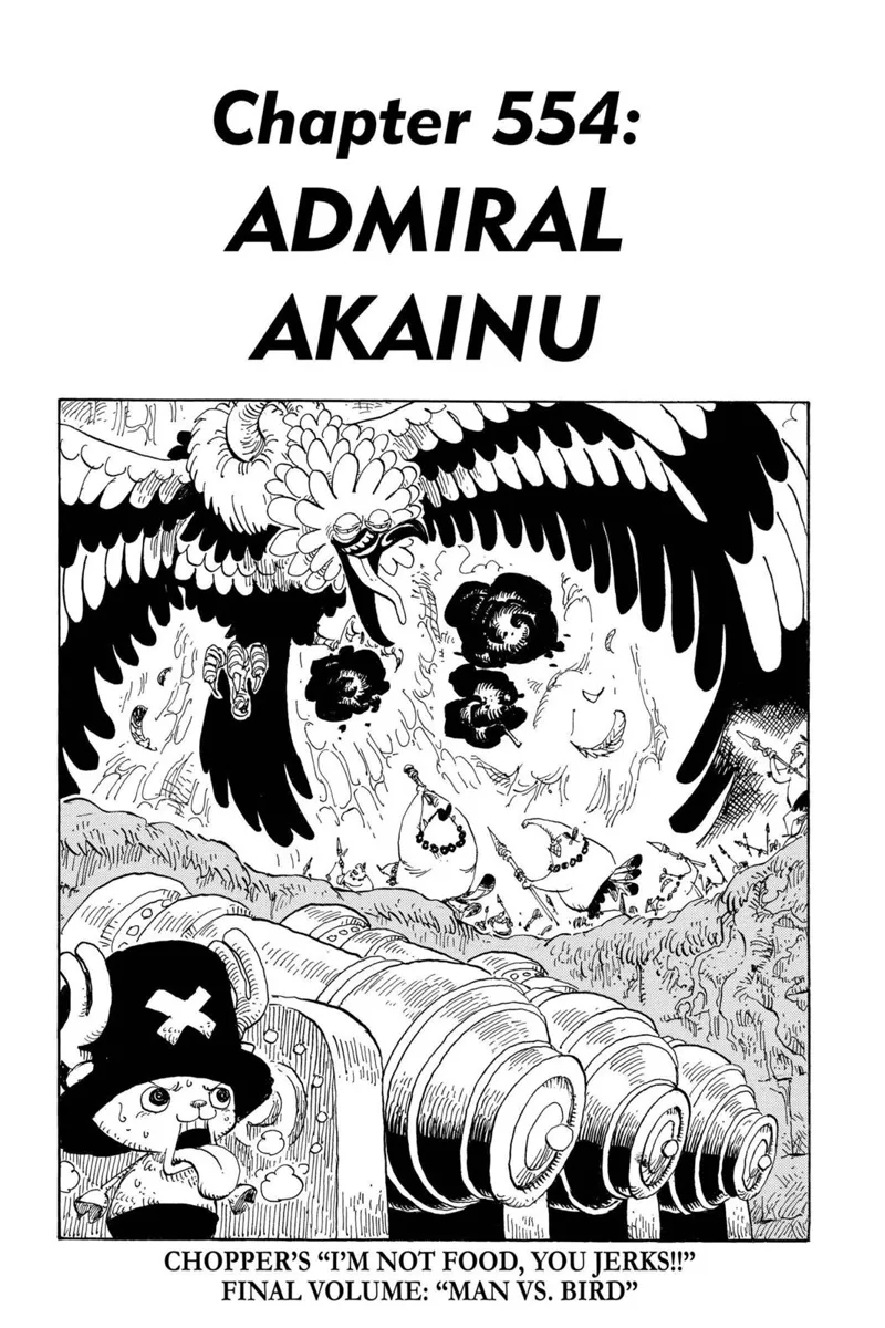 One Piece chapter 554