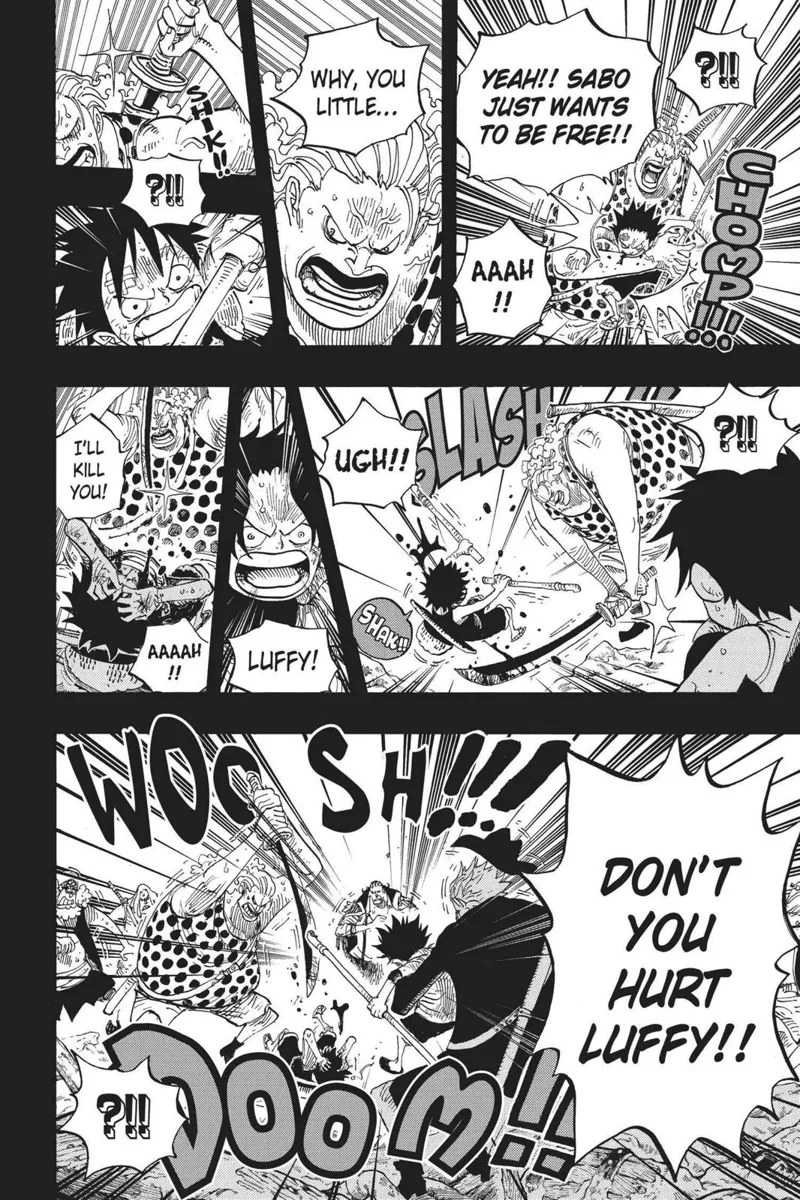One Piece chapter 587