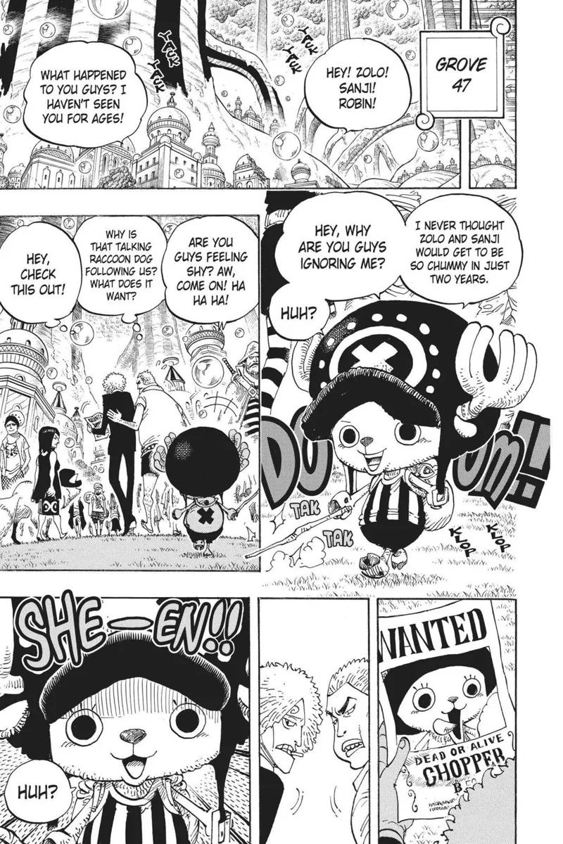One Piece chapter 598