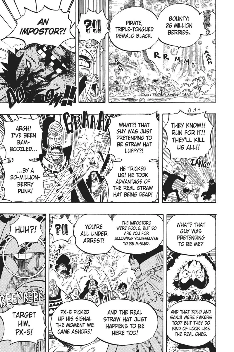 One Piece chapter 601