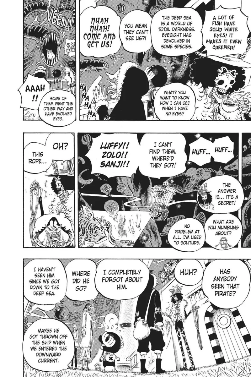 One Piece chapter 606