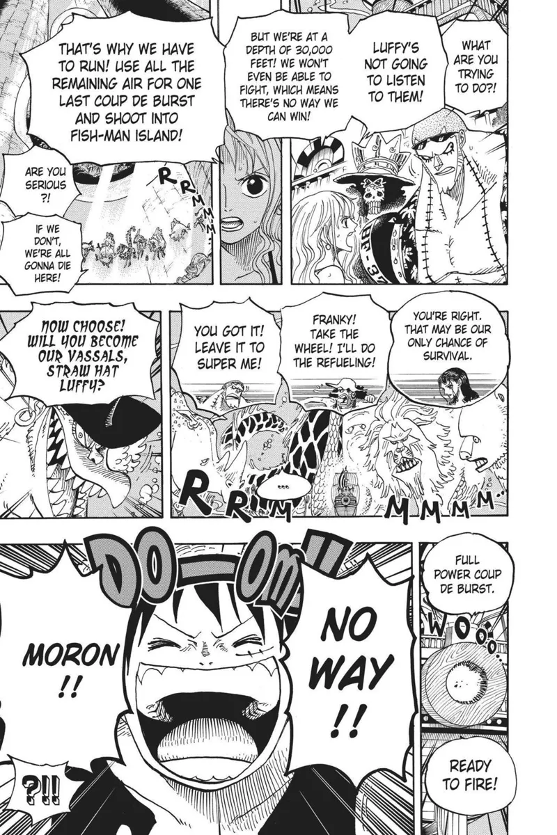 One Piece chapter 607
