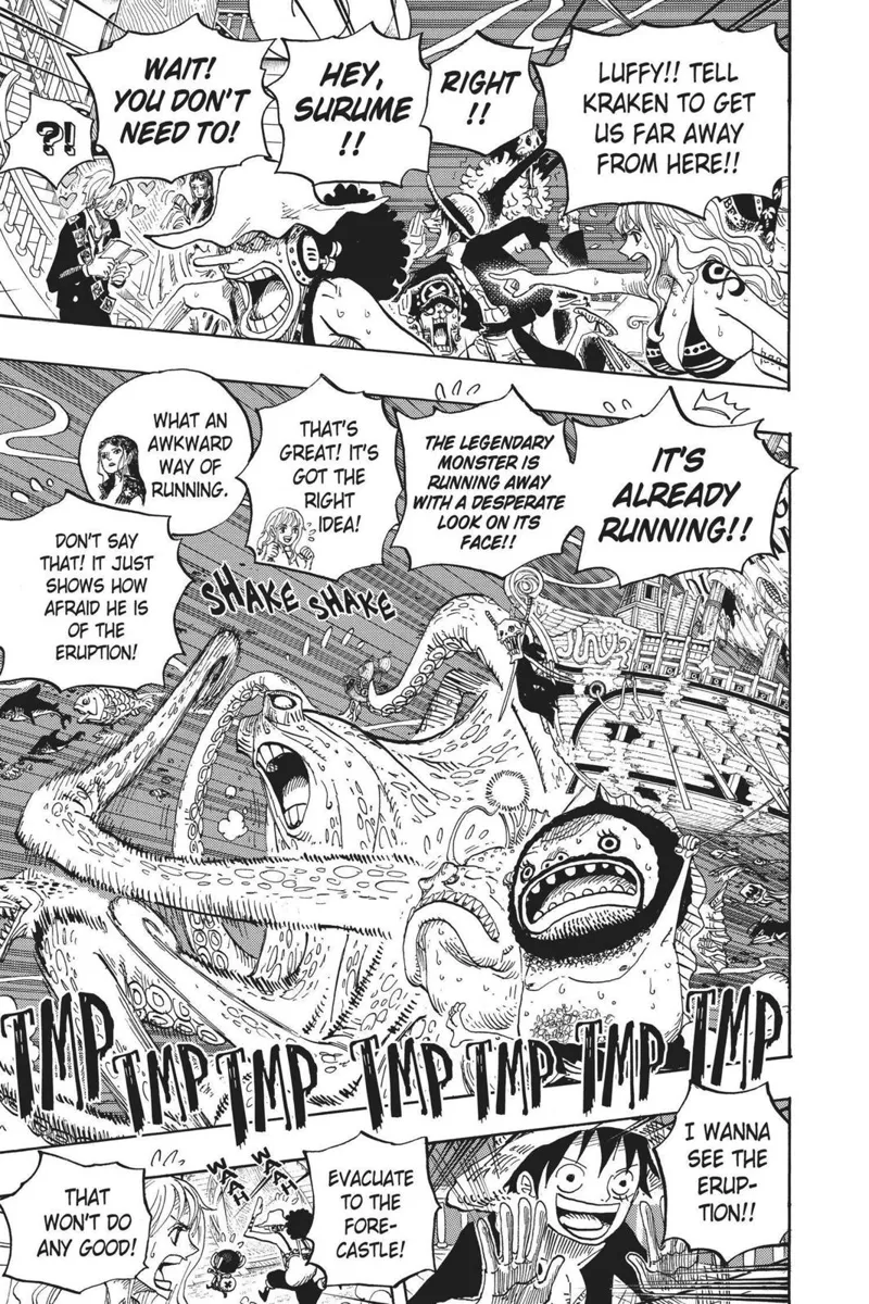 One Piece chapter 607