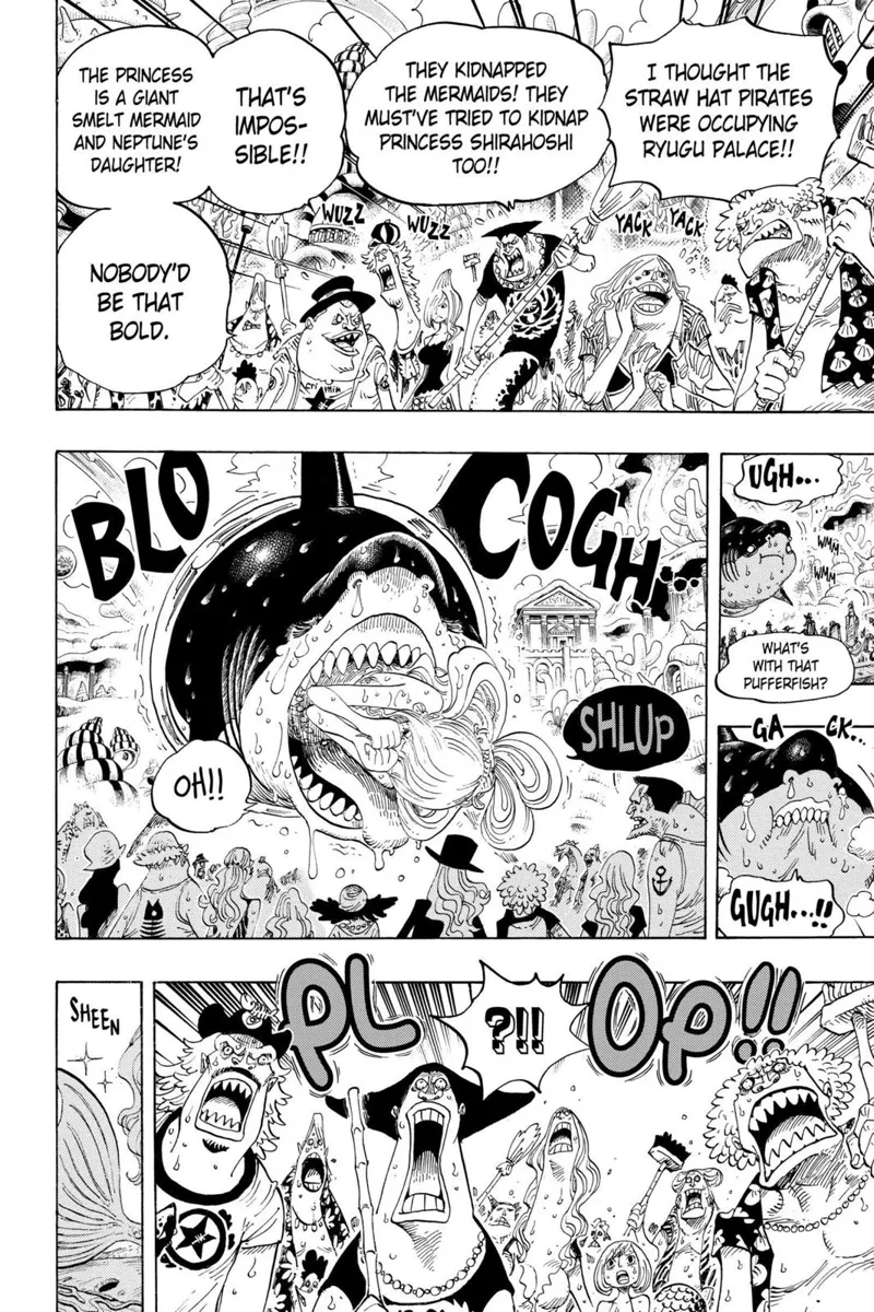 One Piece chapter 617