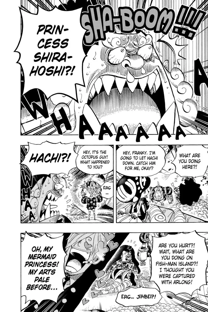 One Piece chapter 619