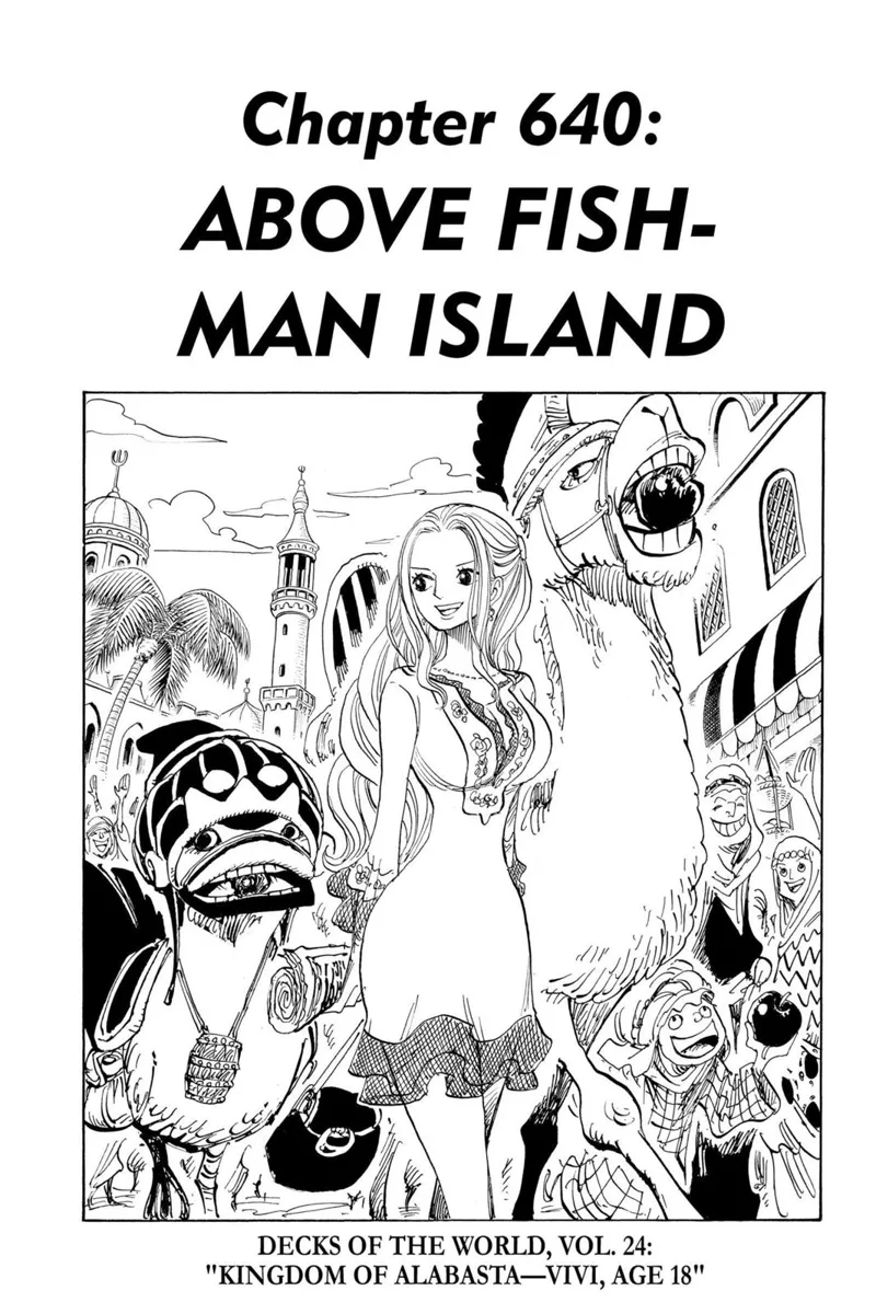 One Piece chapter 640