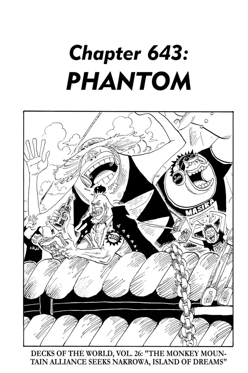 One Piece chapter 643