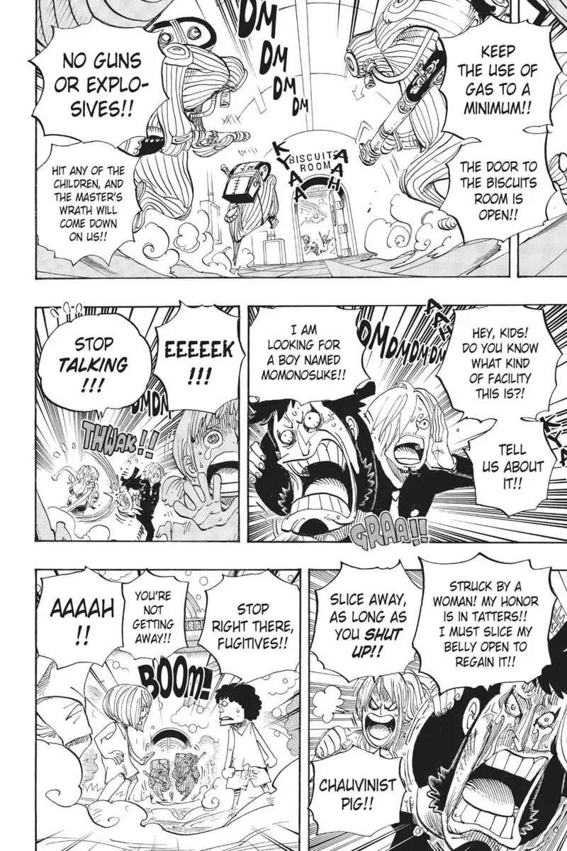 One Piece chapter 658