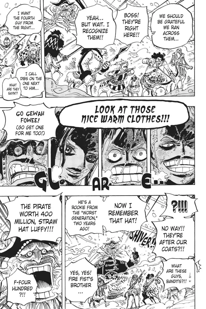 One Piece chapter 661