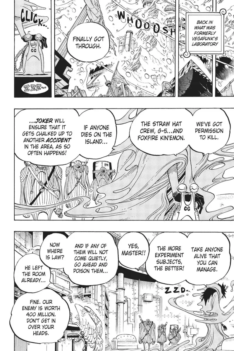 One Piece chapter 664