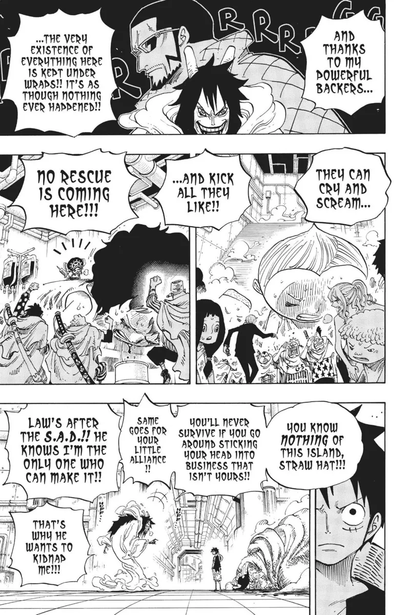 One Piece chapter 689