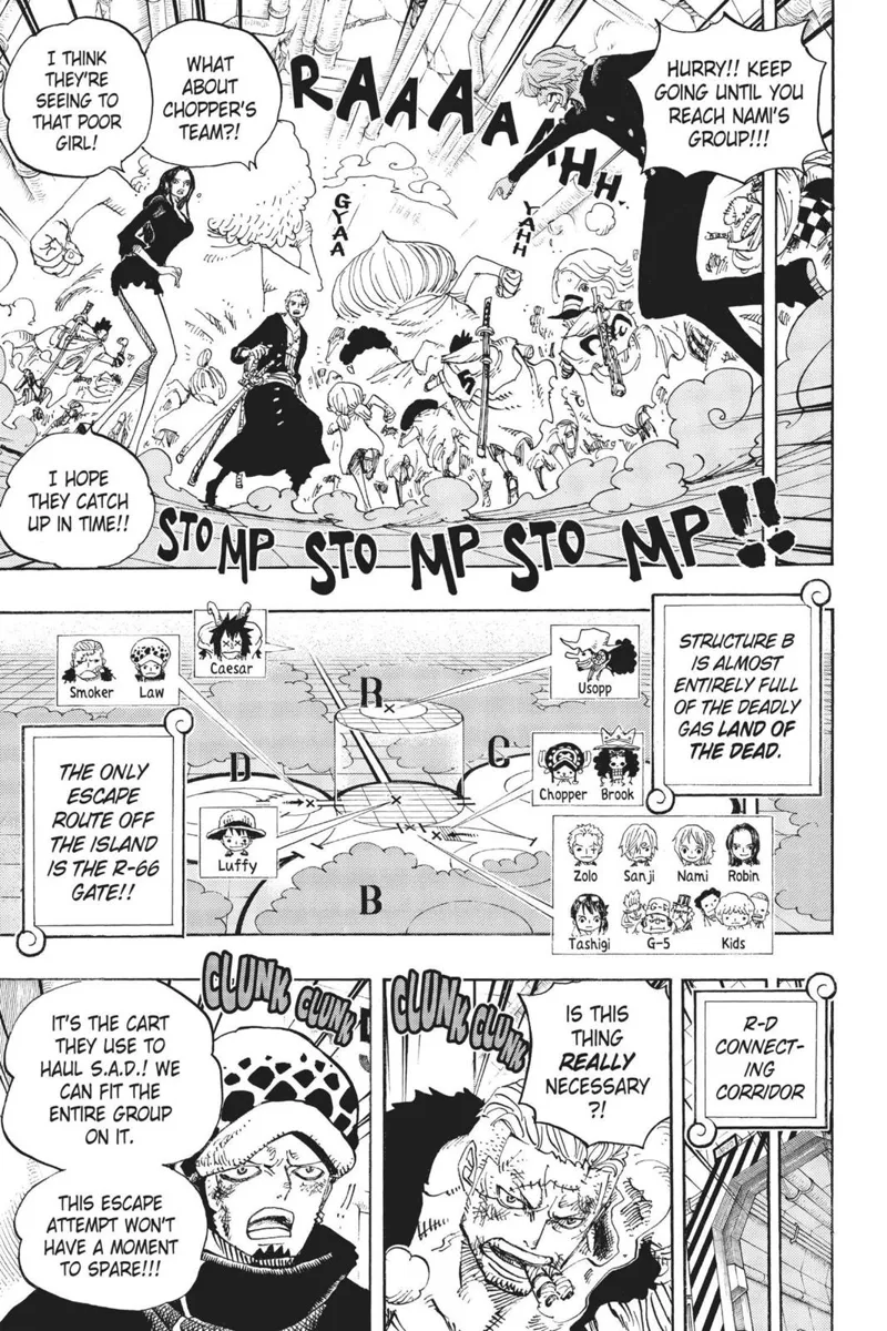 One Piece chapter 692