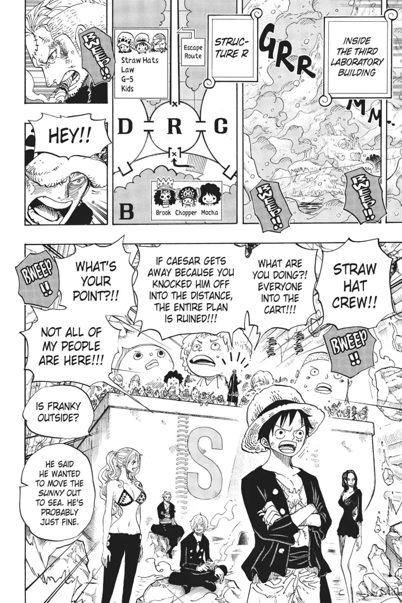 One Piece chapter 693