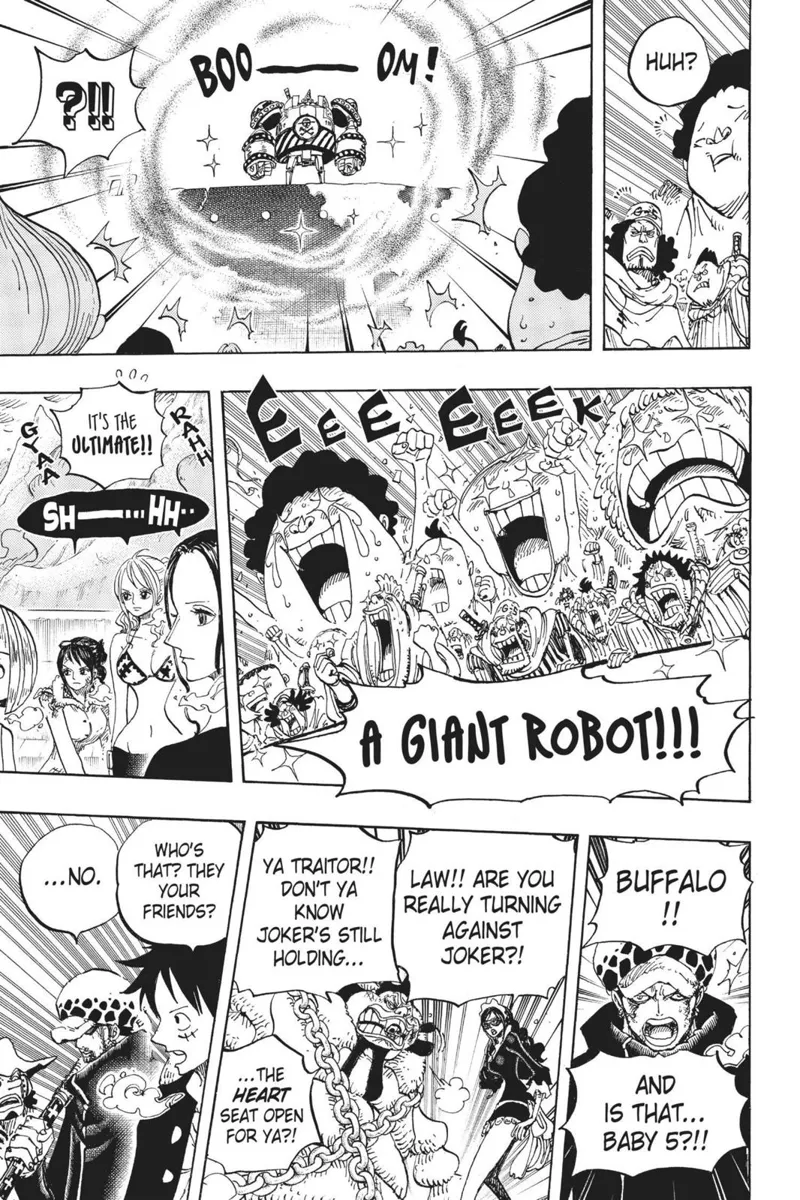 One Piece chapter 695