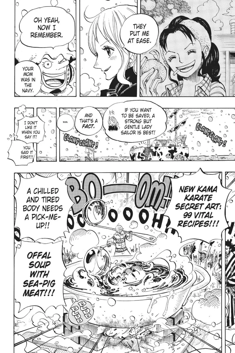 One Piece chapter 696