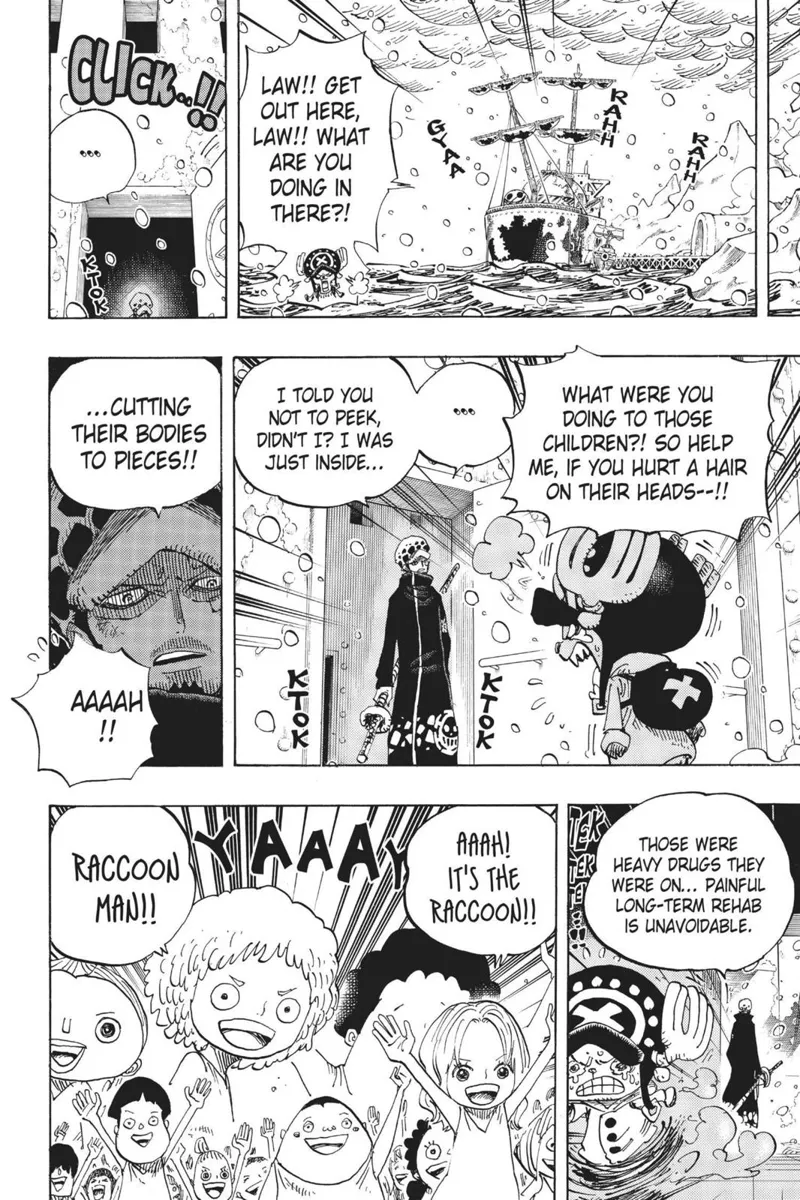 One Piece chapter 696