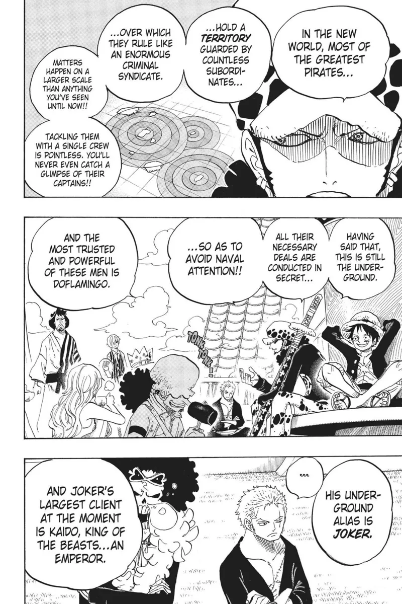 One Piece chapter 698