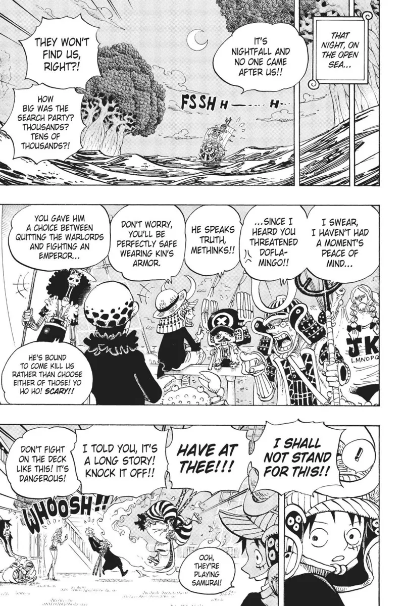 One Piece chapter 699