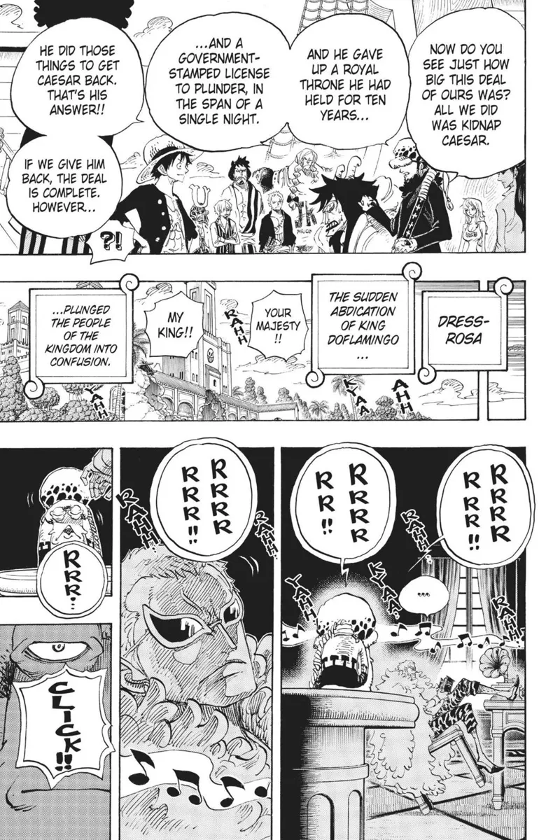 One Piece chapter 699
