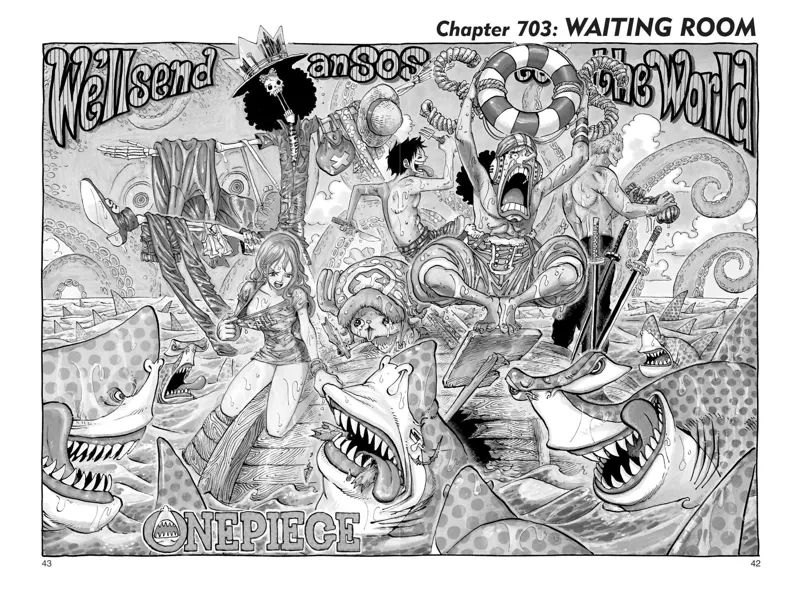 One Piece chapter 703