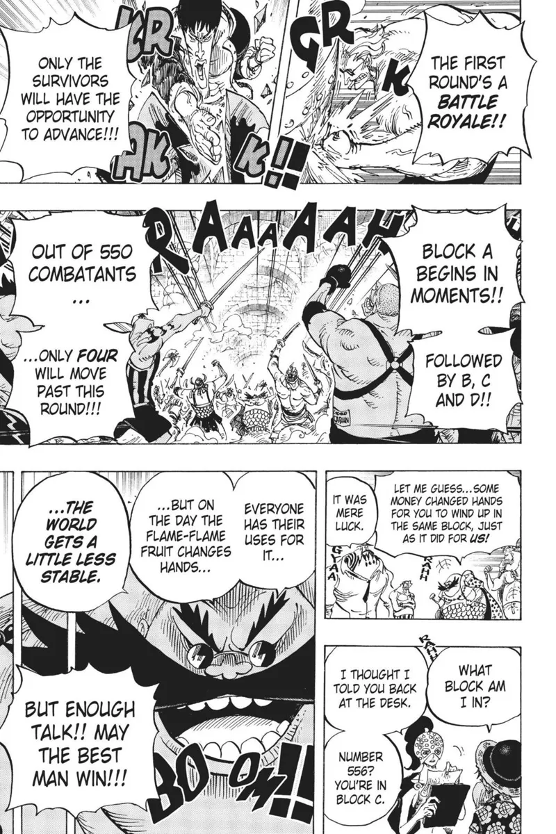 One Piece chapter 704