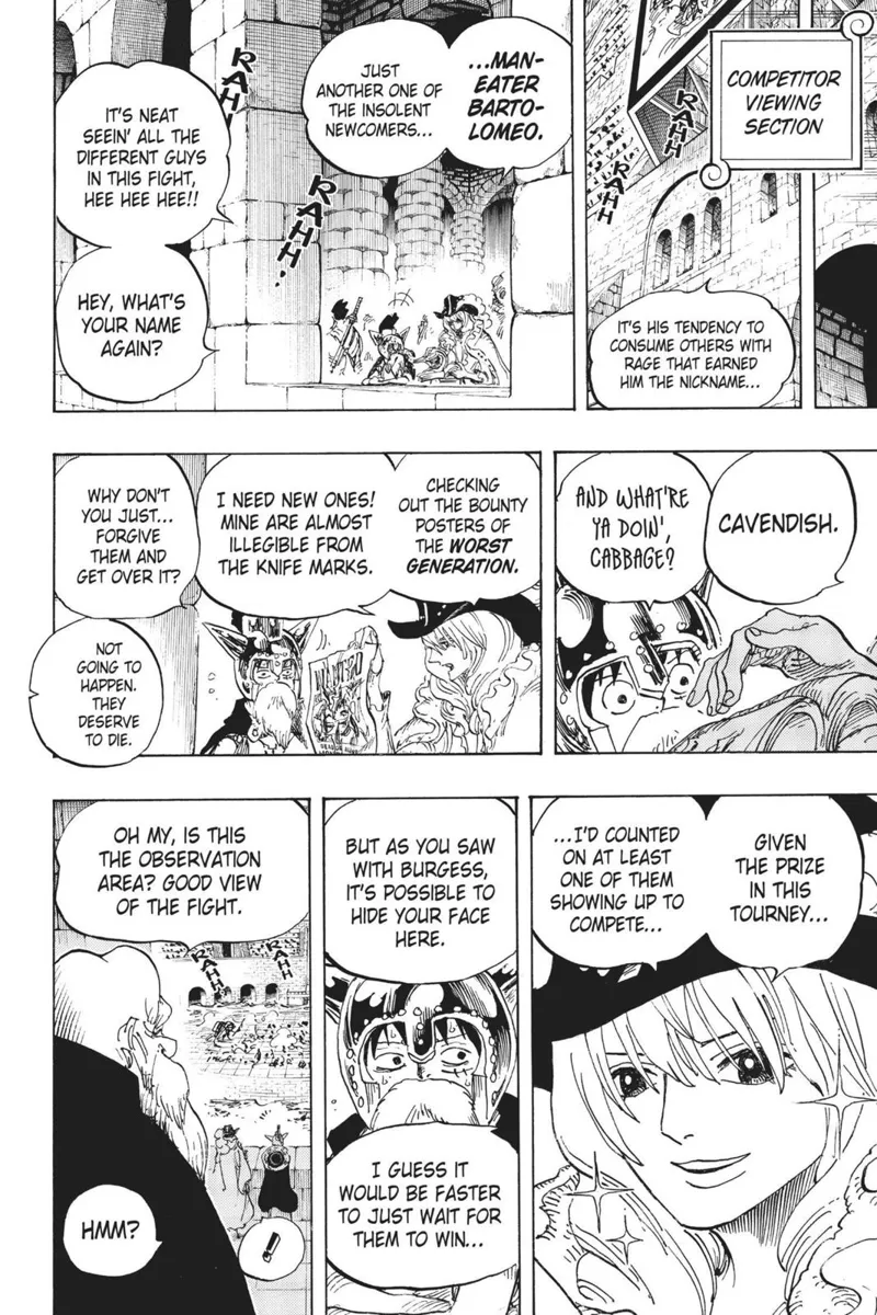 One Piece chapter 707