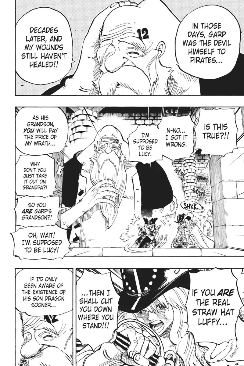 One Piece chapter 708