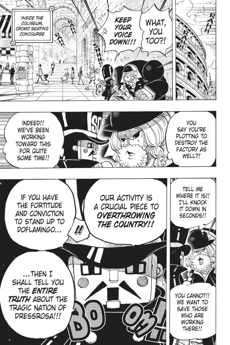 One Piece chapter 709