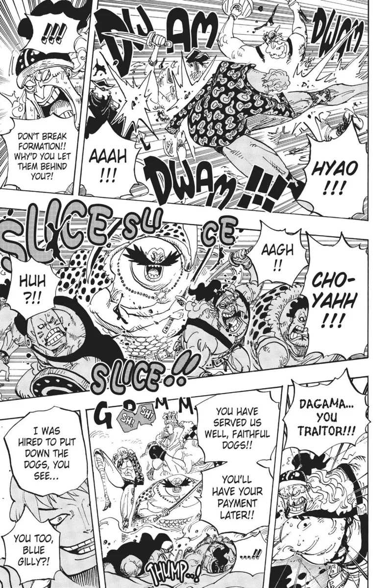 One Piece chapter 709