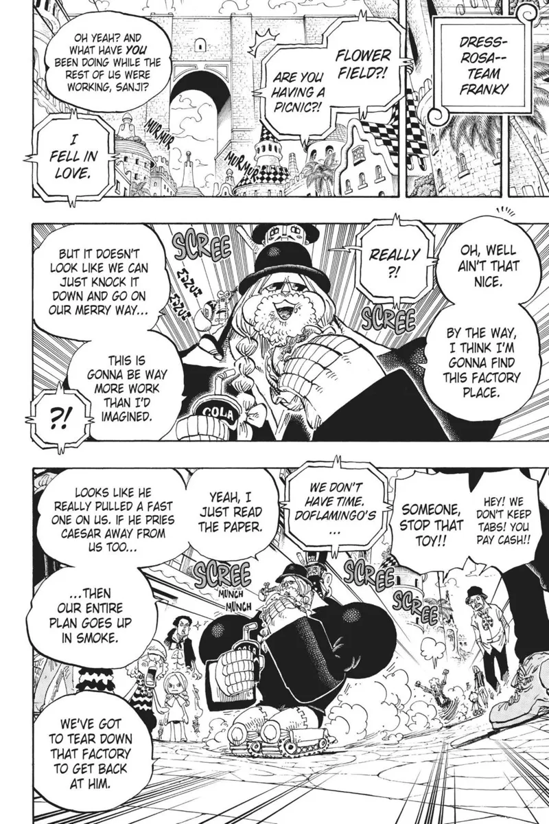 One Piece chapter 713