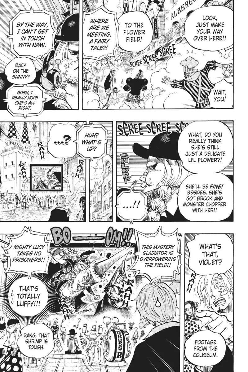 One Piece chapter 713