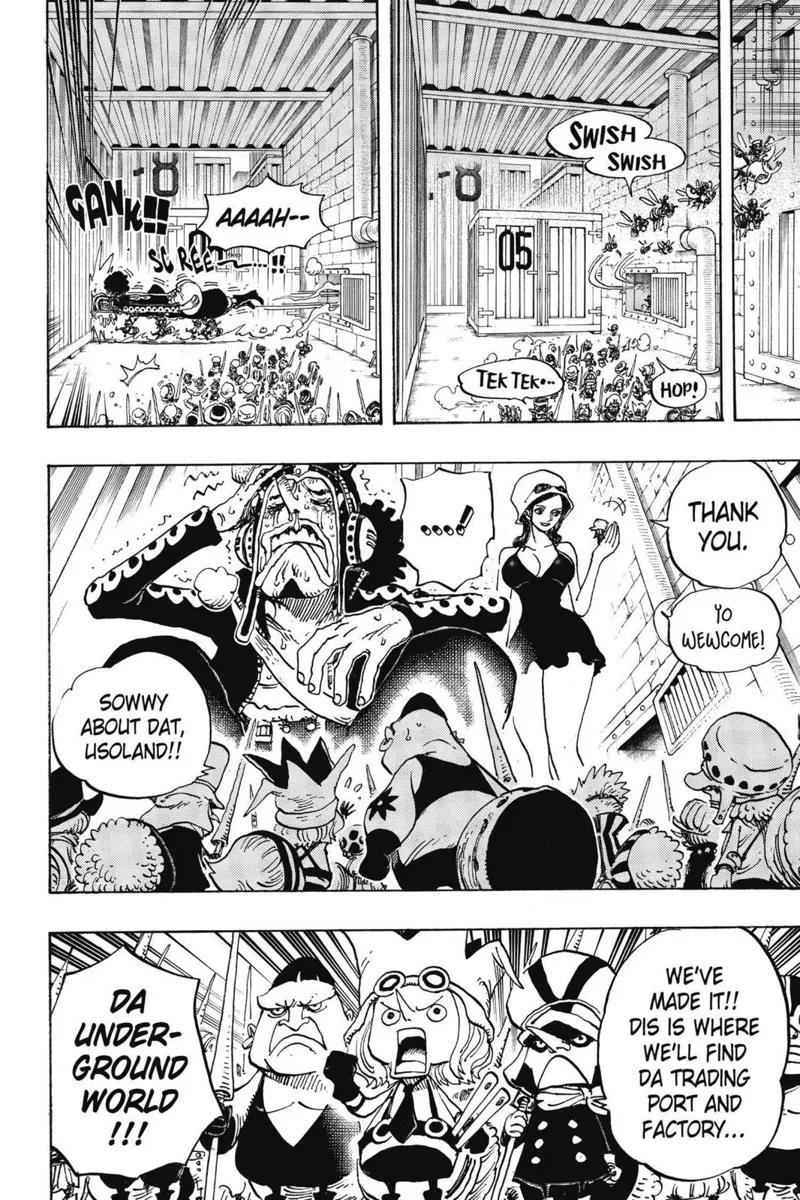One Piece chapter 732